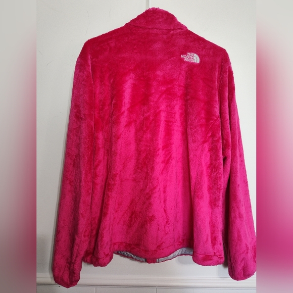 The North Face fleece jacket womens Size XL Pink Pullover 3/4 Zip Travel Cozy - Picture 5 of 5
